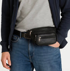 Set Borseta + portcard piele naturala