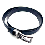 Curea Belaro Reversibila 2in1 albastru/negru