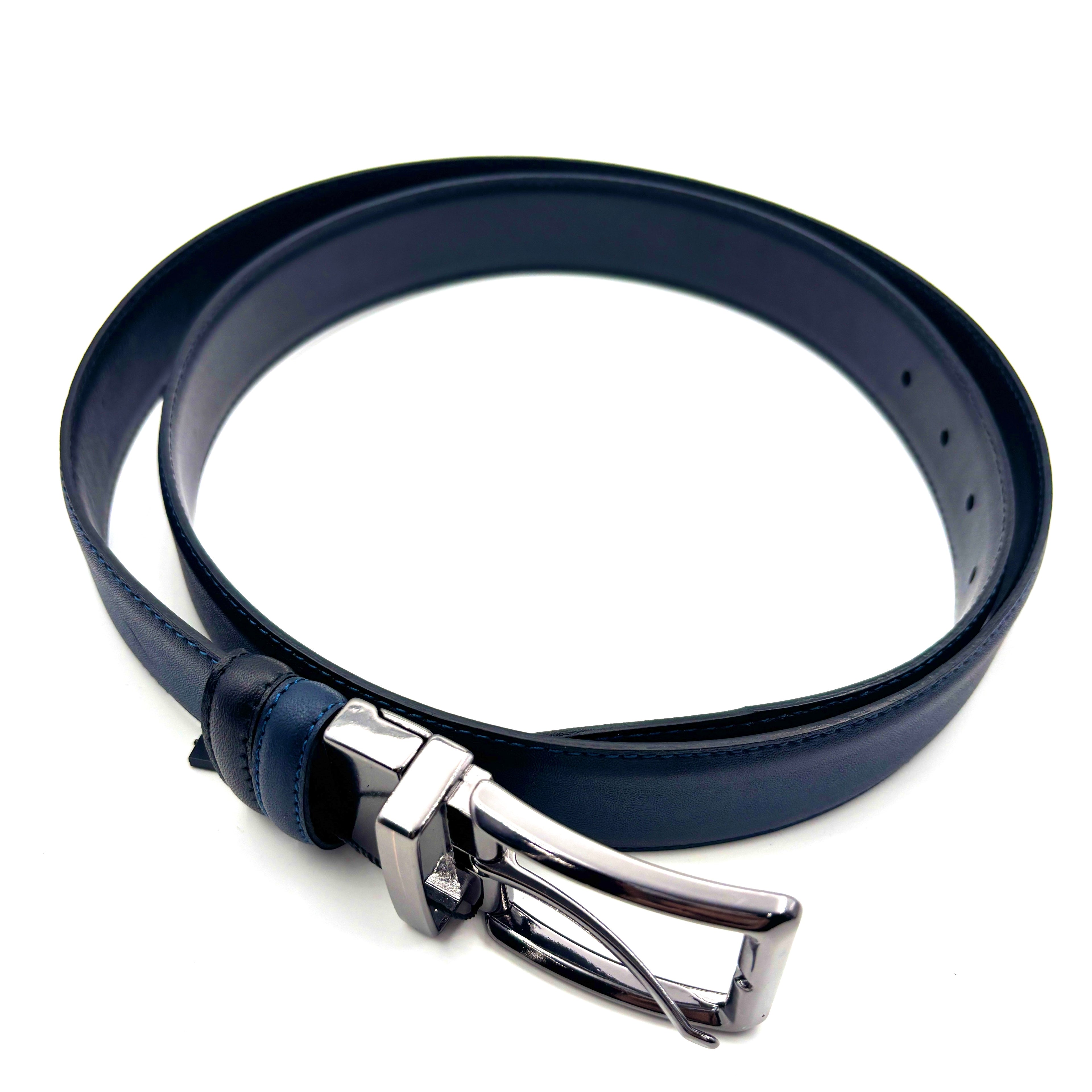 Curea Belaro Reversibila 2in1 albastru/negru
