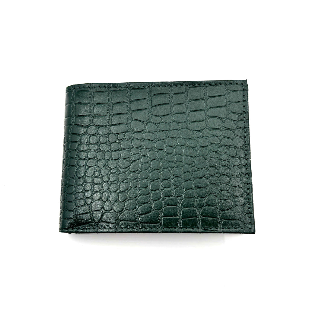 Set Portofel Obsidian Verde+ Curea Reversibila