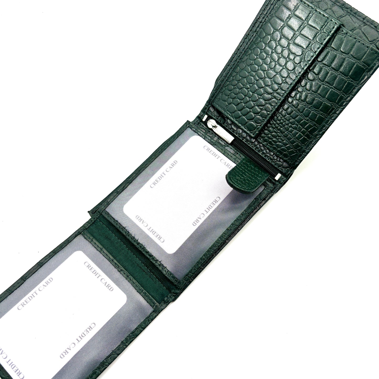 Set Portofel Obsidian Verde+ Curea Reversibila