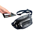 Set Borseta + portcard piele naturala