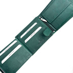 Set Portofel Ascend Verde+ Curea Reversibila
