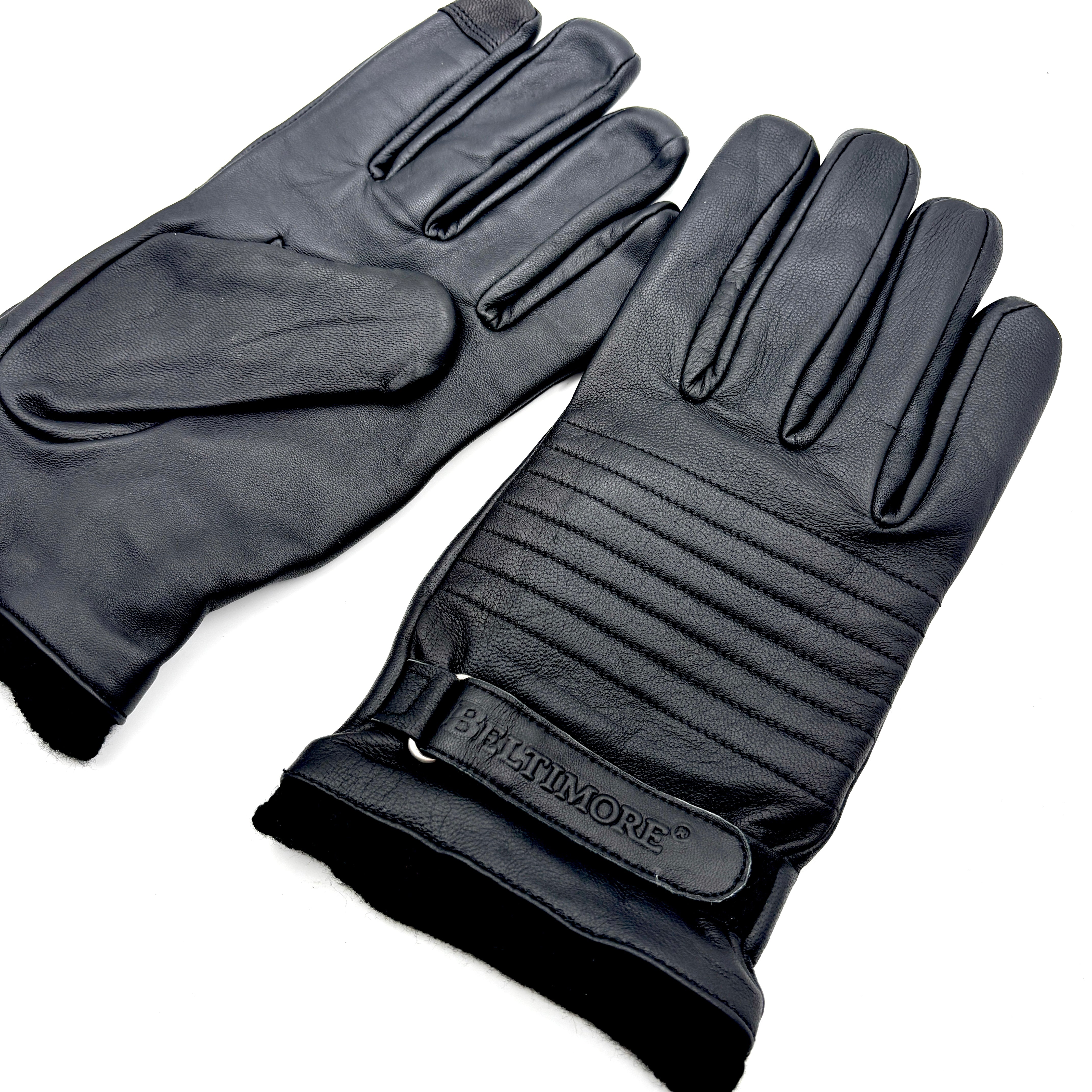 Manusi din piele naturala captusite