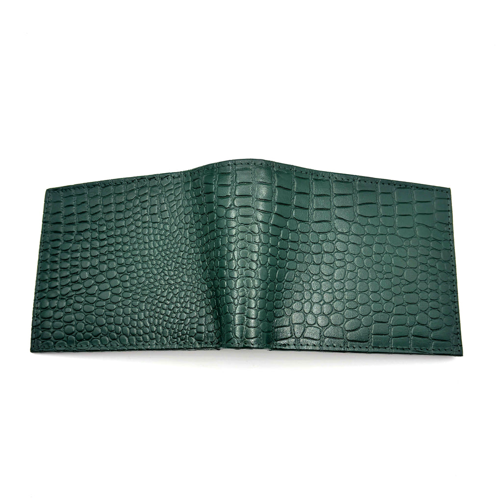 Set Portofel Obsidian Verde+ Curea Reversibila