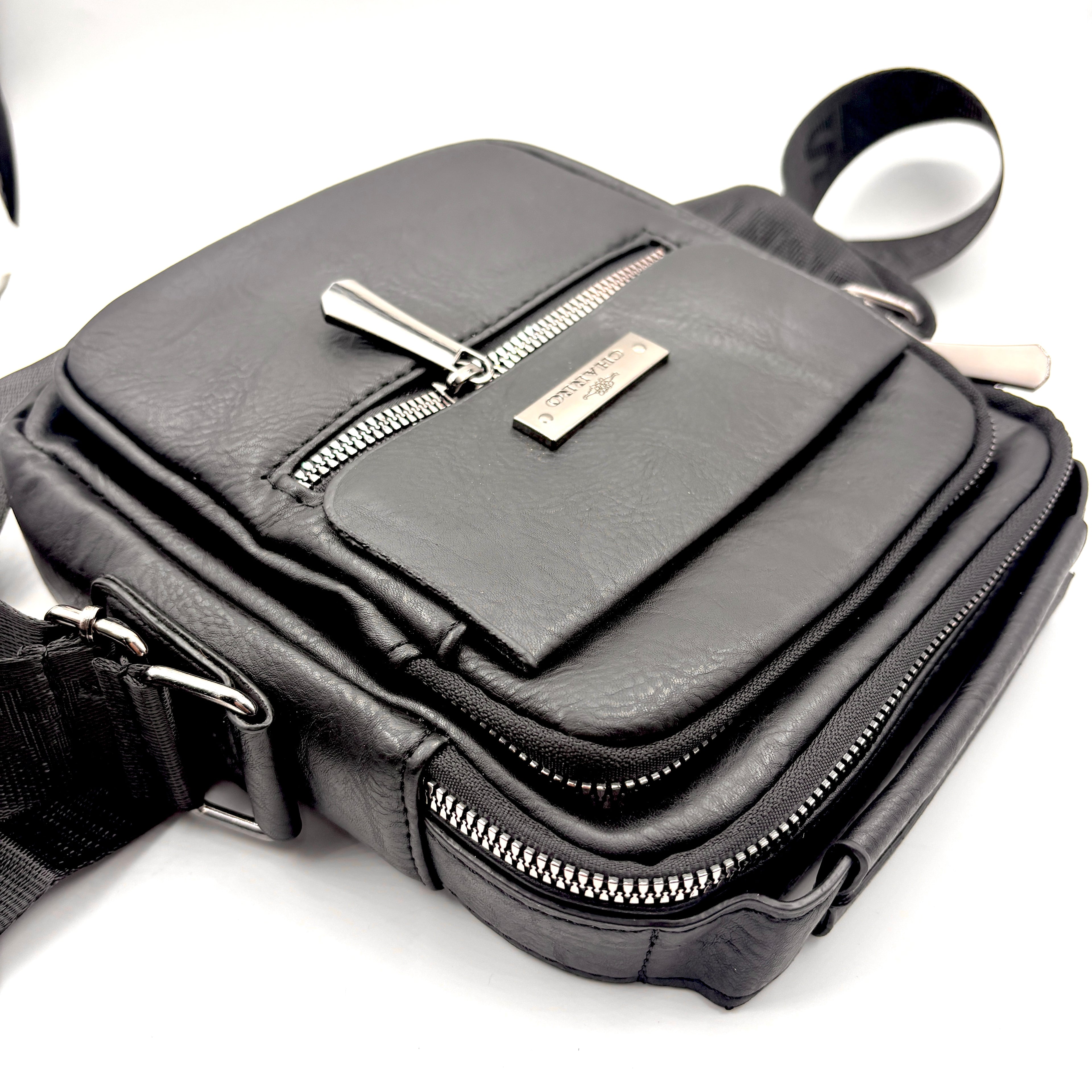 Geanta barbateasca Urban Neagra