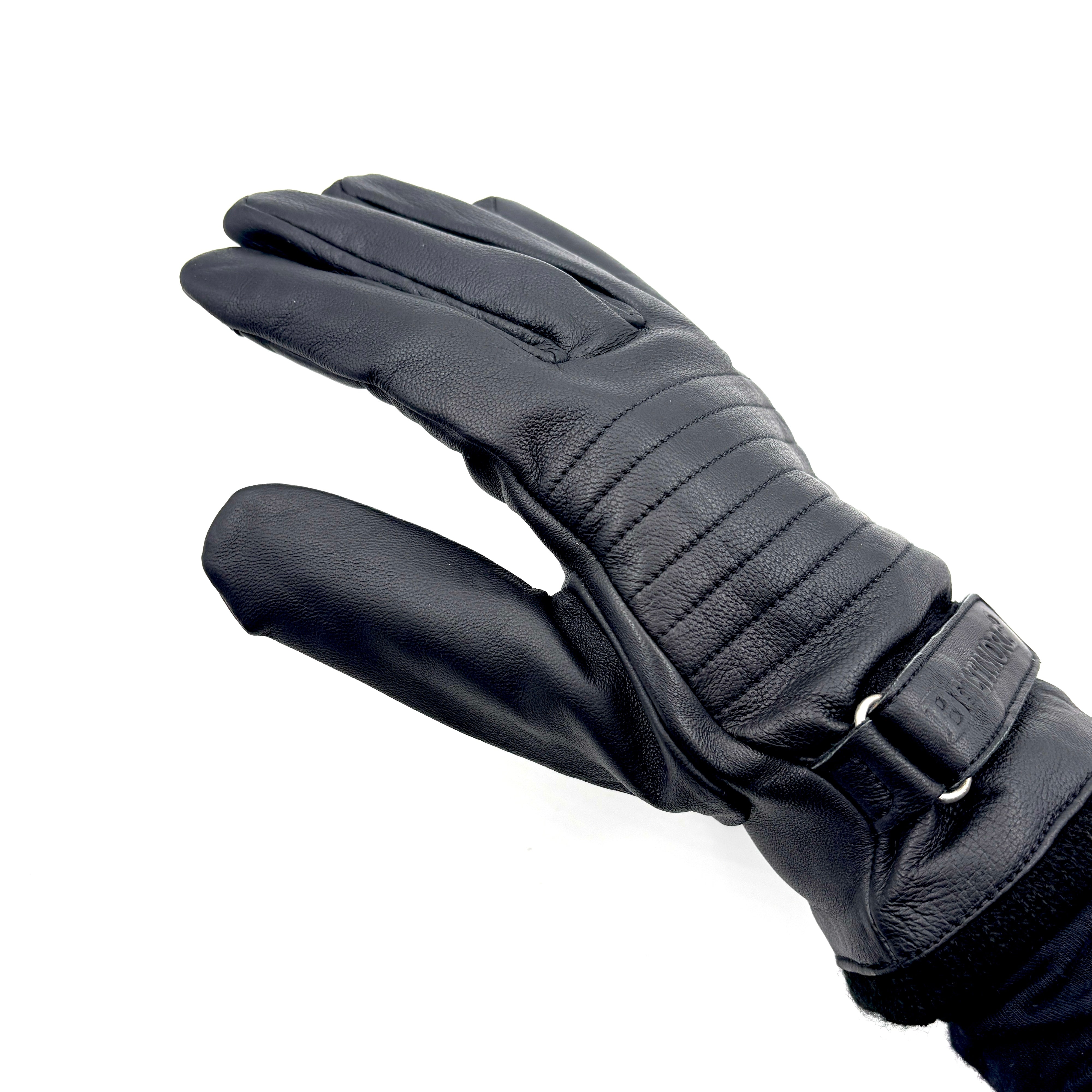 Manusi din piele naturala captusite