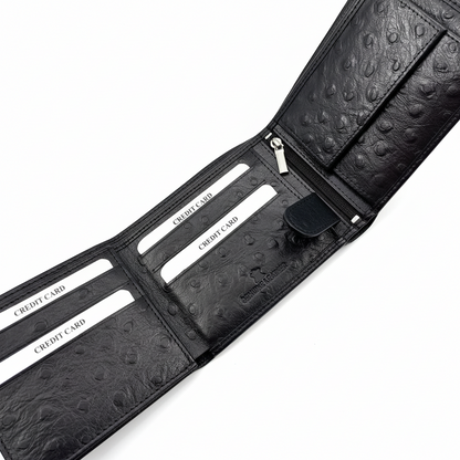 Set Portofel Evo Negru+ Curea Reversibila