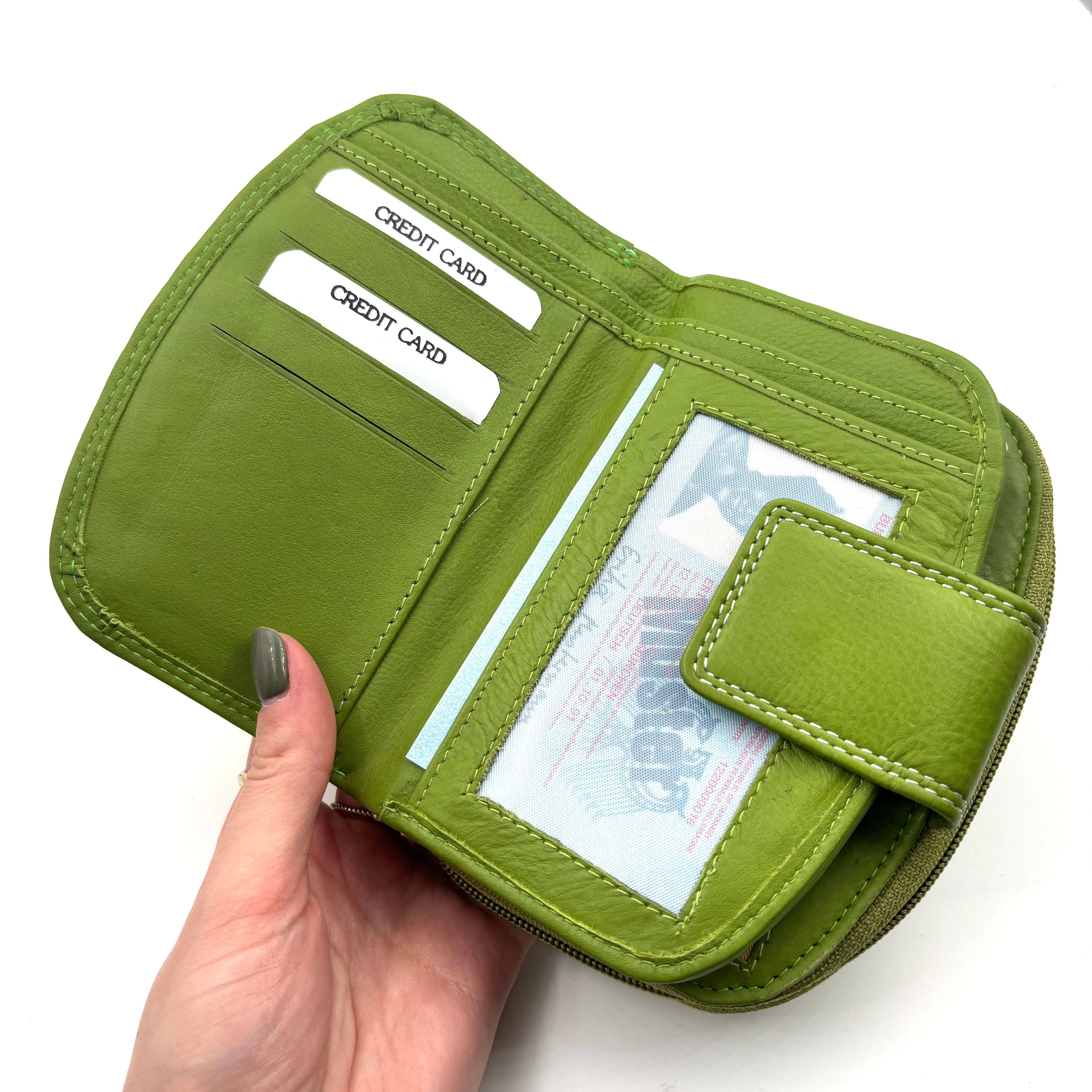 Portofel Belaro Crina Verde