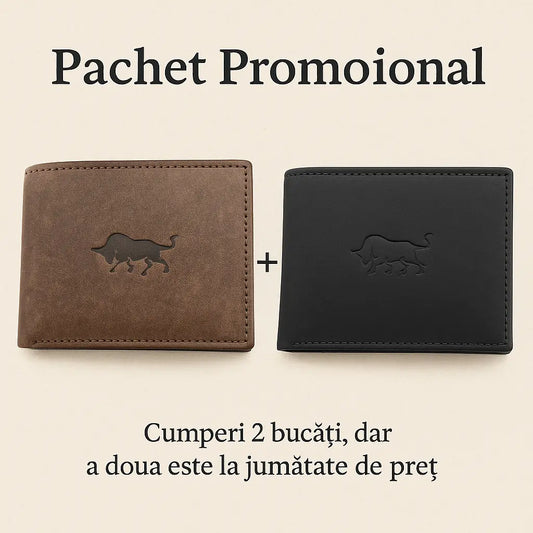 1+1 Portofel Belaro Hunter Negru + Negru