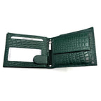Set Portofel Obsidian Verde+ Curea Reversibila