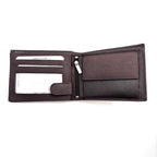Set Portofel Ascend Maro + Curea Abi Neagra