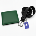 Set Portofel Ascend Verde + Curea Abi Neagra (Copy)