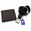 Set Portofel Ascend Maro + Curea Abi Neagra
