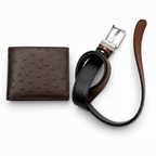 Set Portofel Evo Maro+ Curea Reversibila