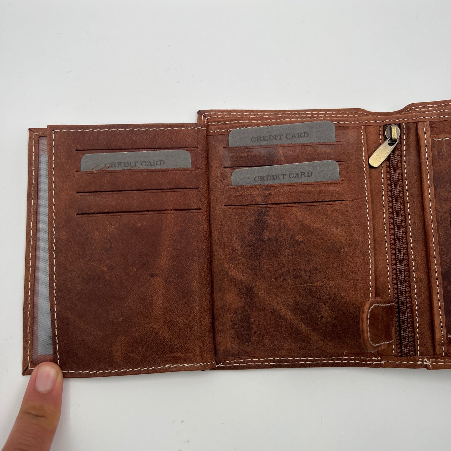 Portofel Belaro Wild Clema Vertical Maro