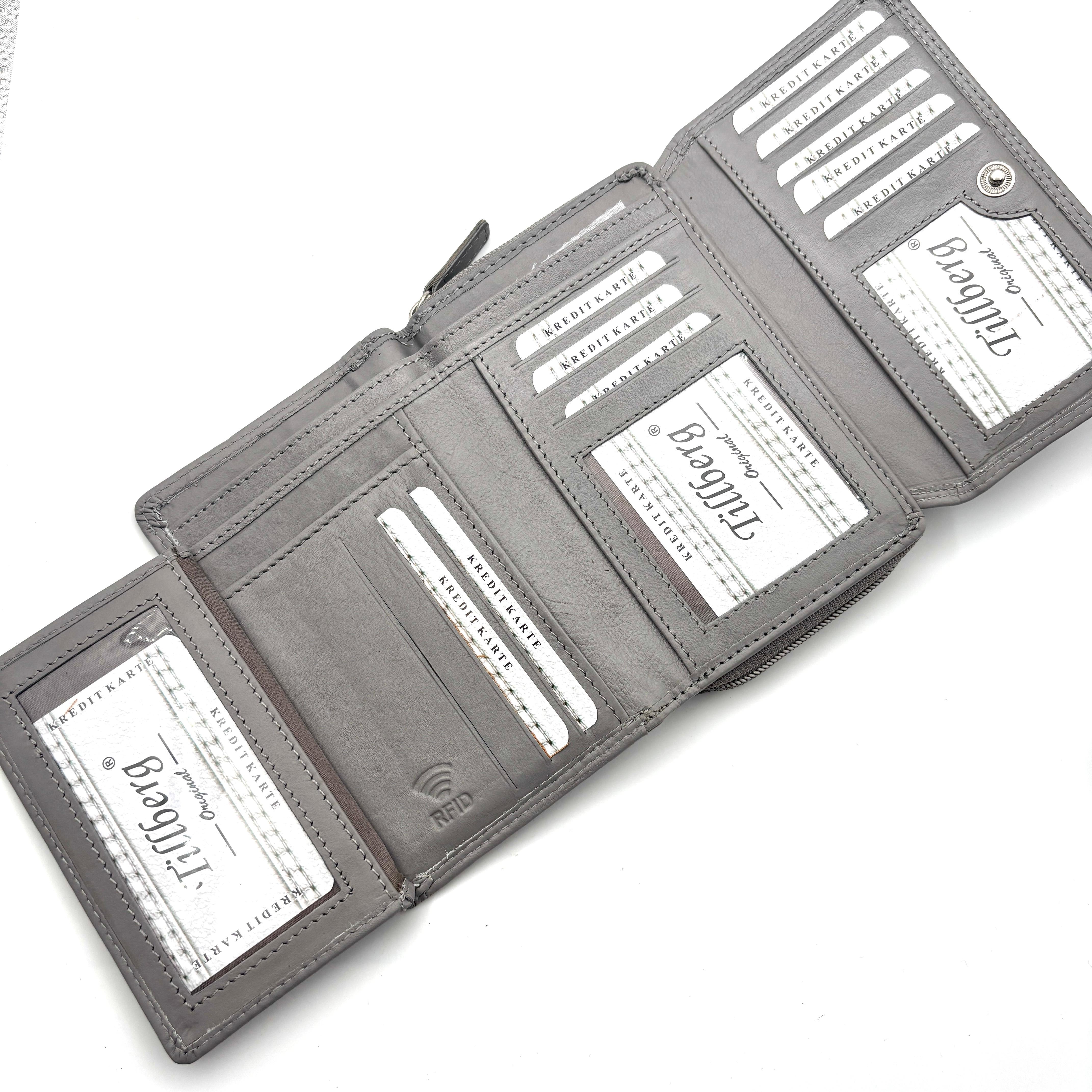 Portofel Belaro Sia Gri