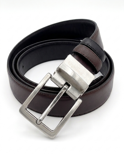 Curea Belaro Reversibila 2in1maro inchis/negru