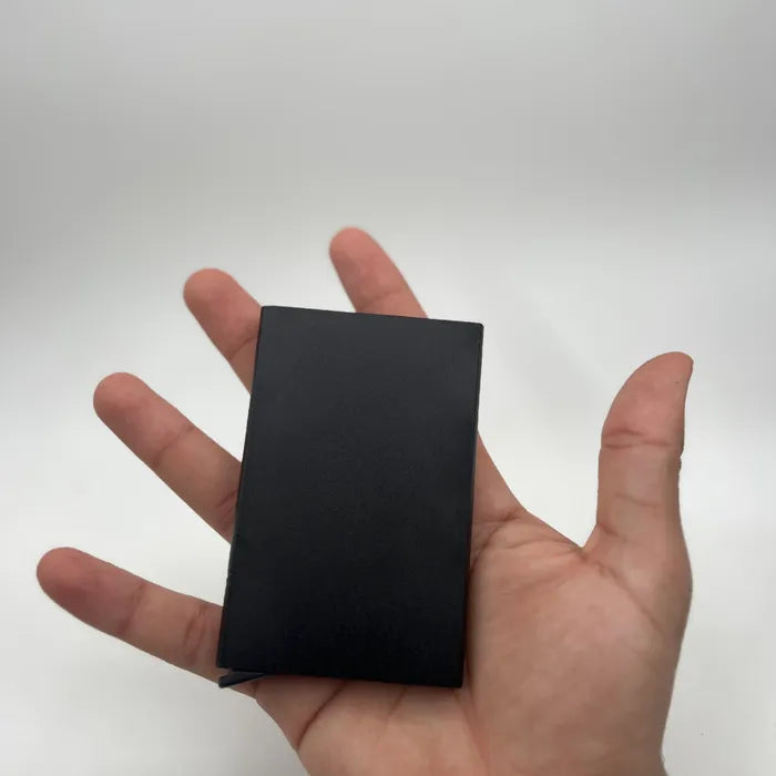 Portcard Metalic Belaro Negru