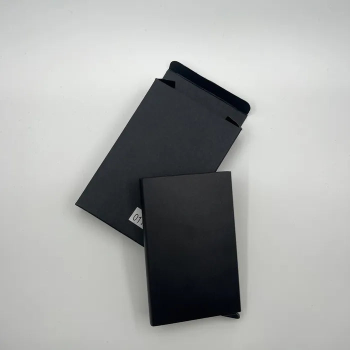 Portcard Metalic Belaro Negru