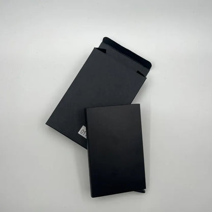 Portcard Metalic Belaro Negru