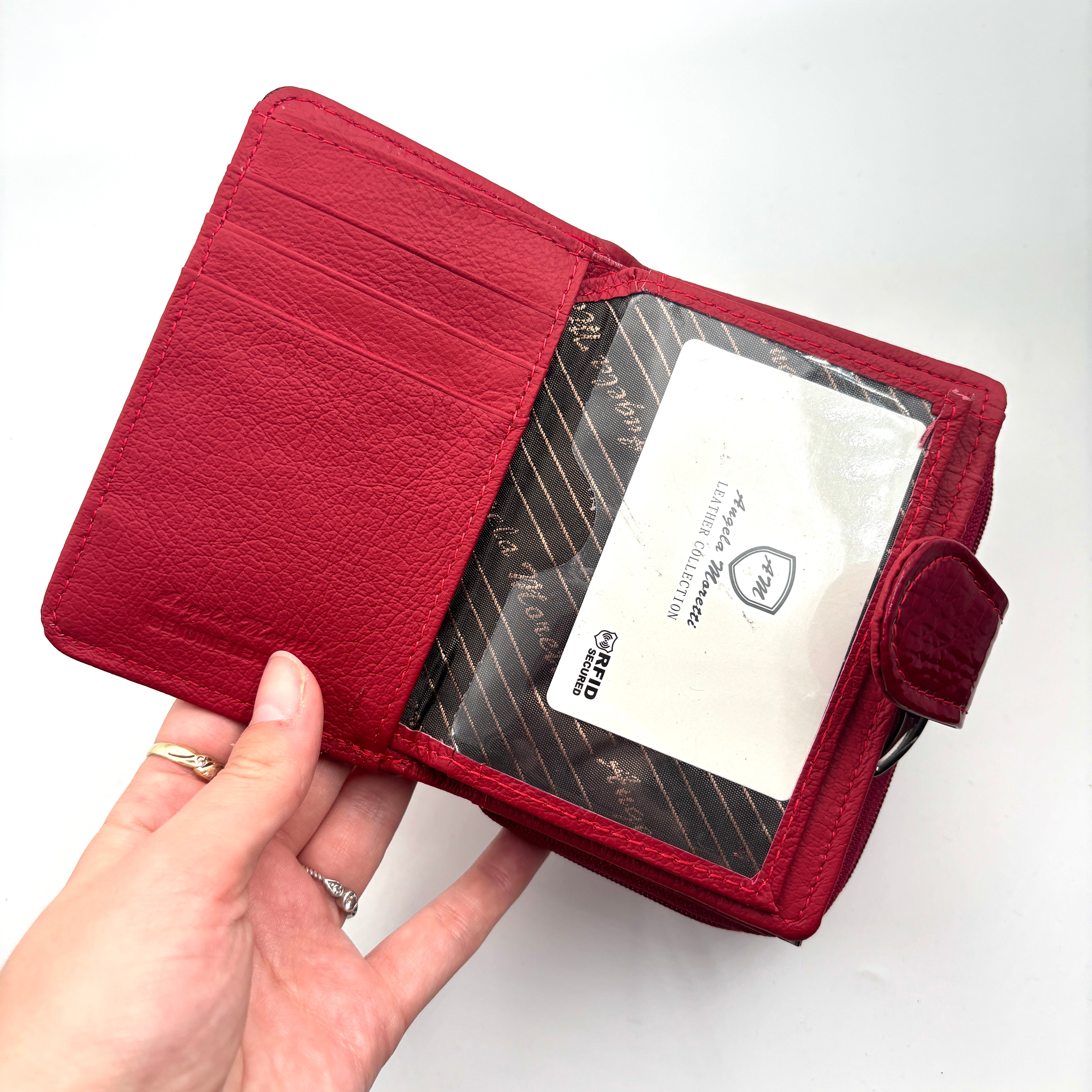 Portofel Belaro Novia Rosu