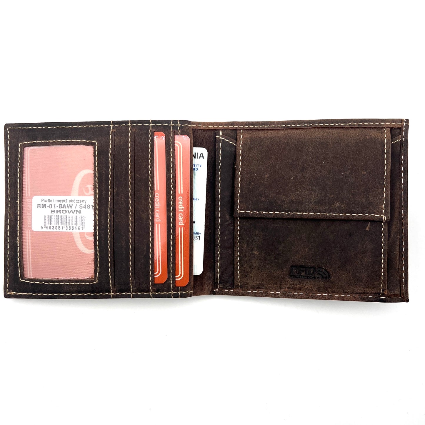 Portofel Belaro Buffalo Maro Inchis