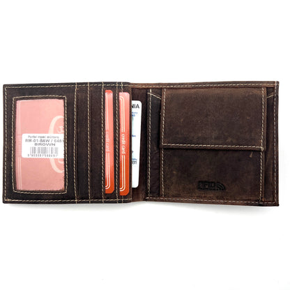 Portofel Belaro Buffalo Maro Inchis