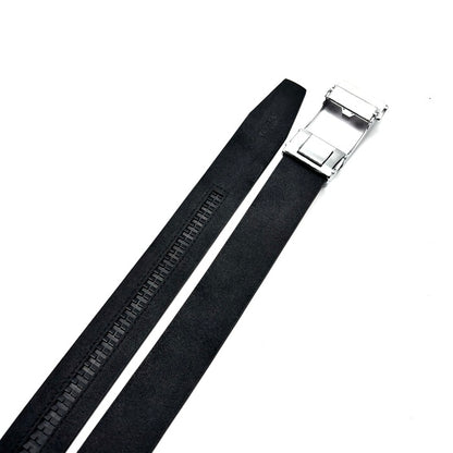 Set curea Nero+ Portofel Obsidian Maro