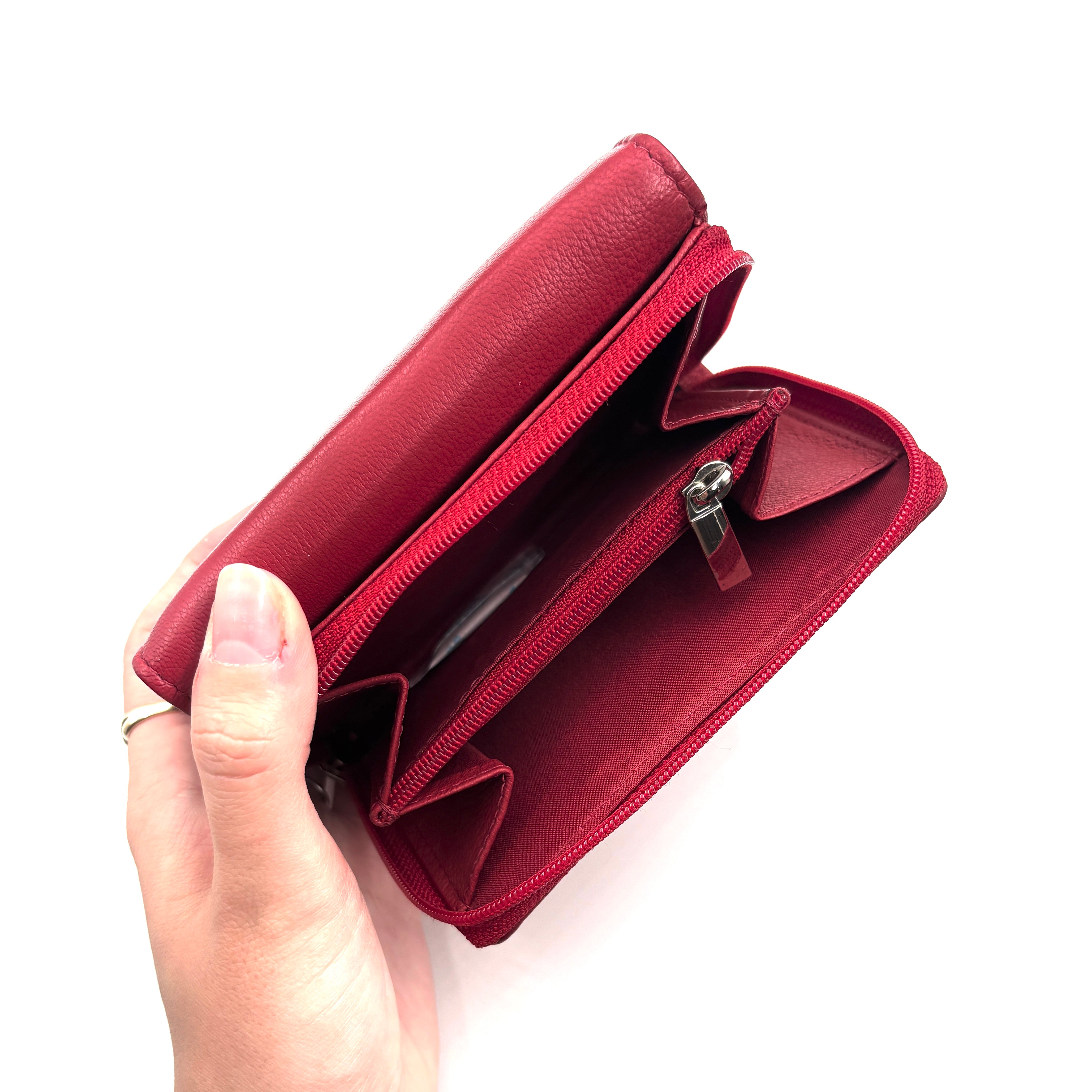 Portofel Belaro Rosalia Rosu