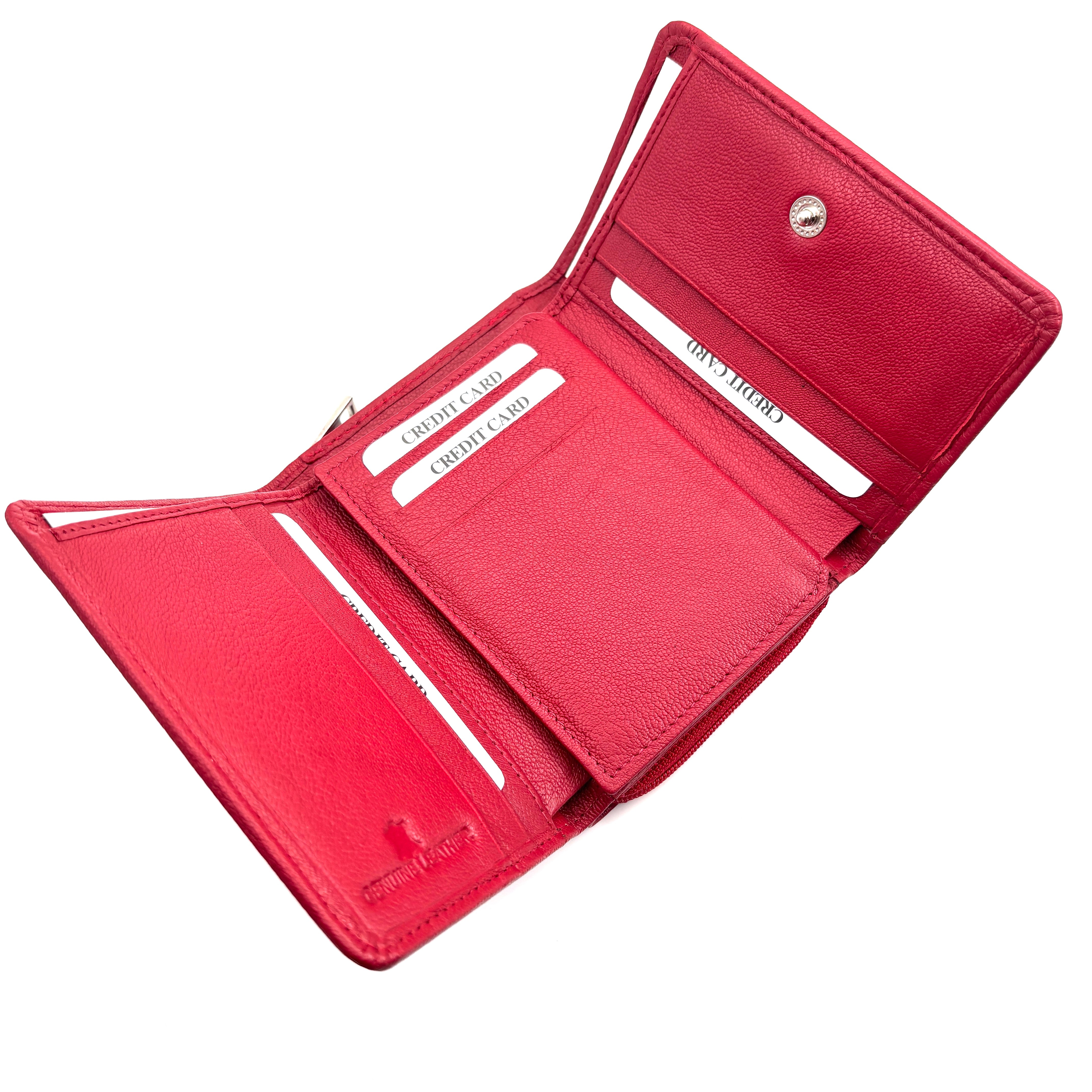 Portofel Belaro Rosalia Rosu