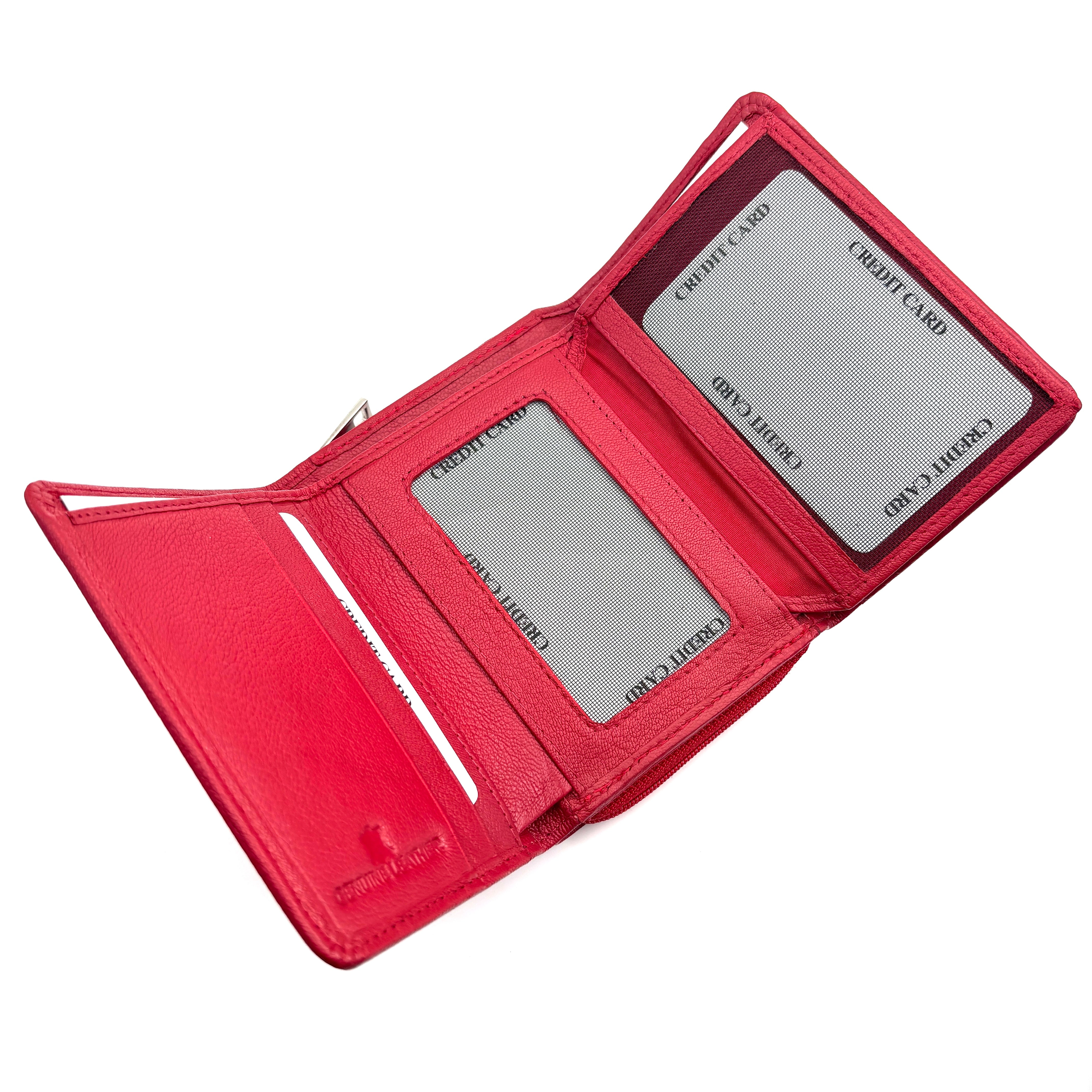 Portofel Belaro Rosalia Rosu