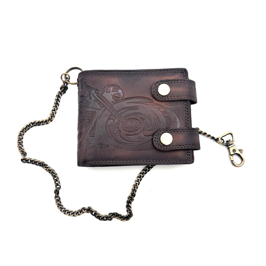 Portofel Belaro Trez Motocicletă Maro Inchis