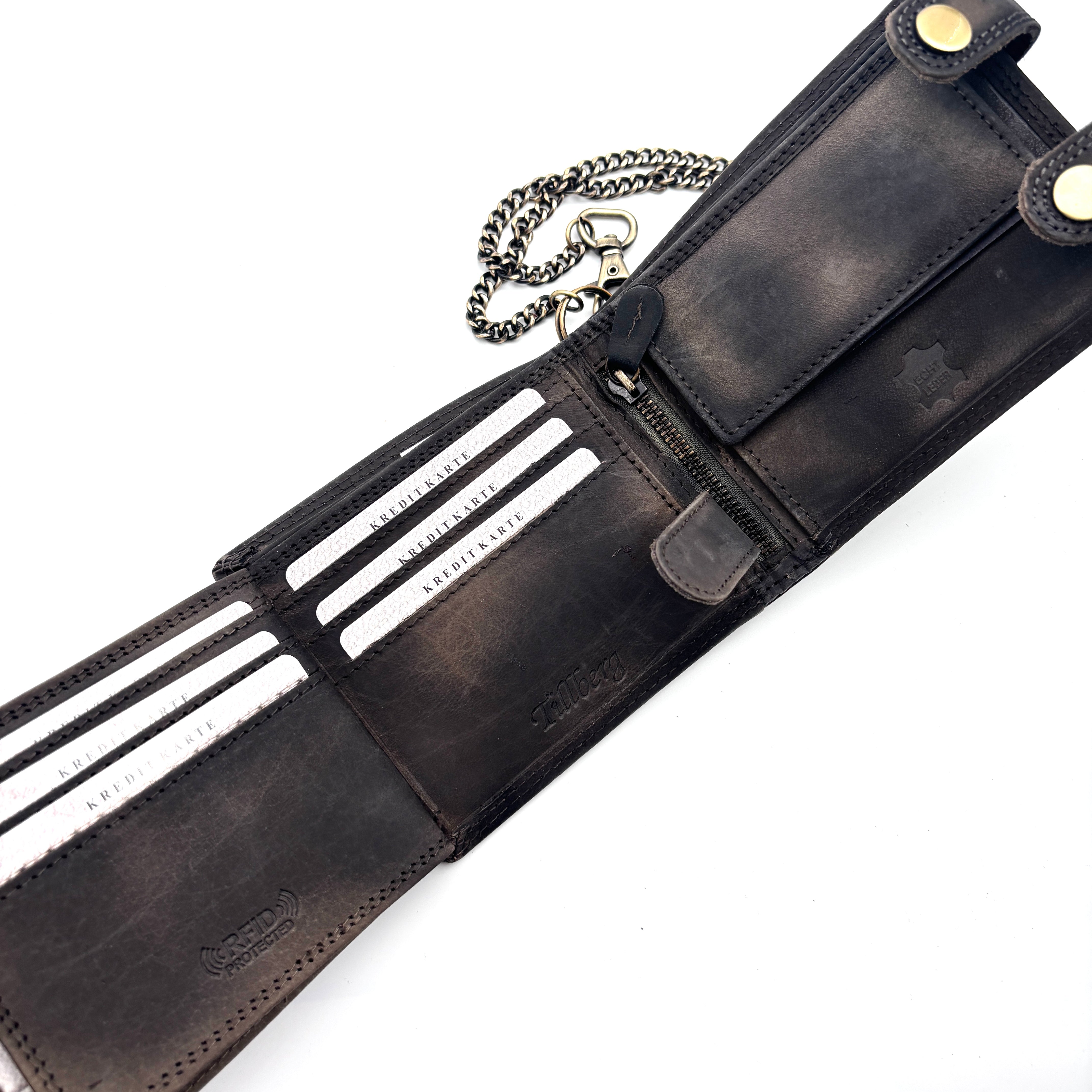 Portofel Belaro Trez Motocicletă Negru